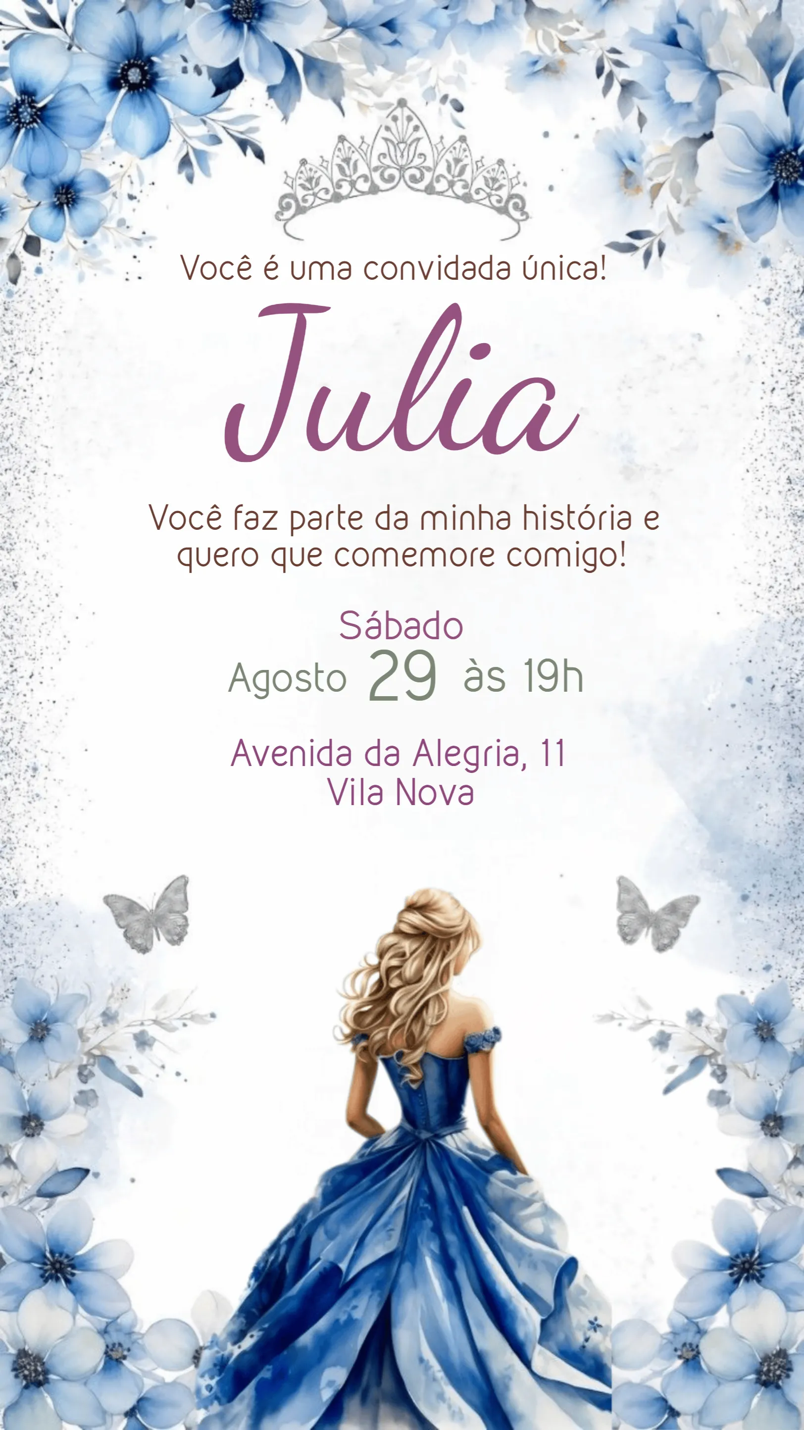 15 Anos Debutante Menina