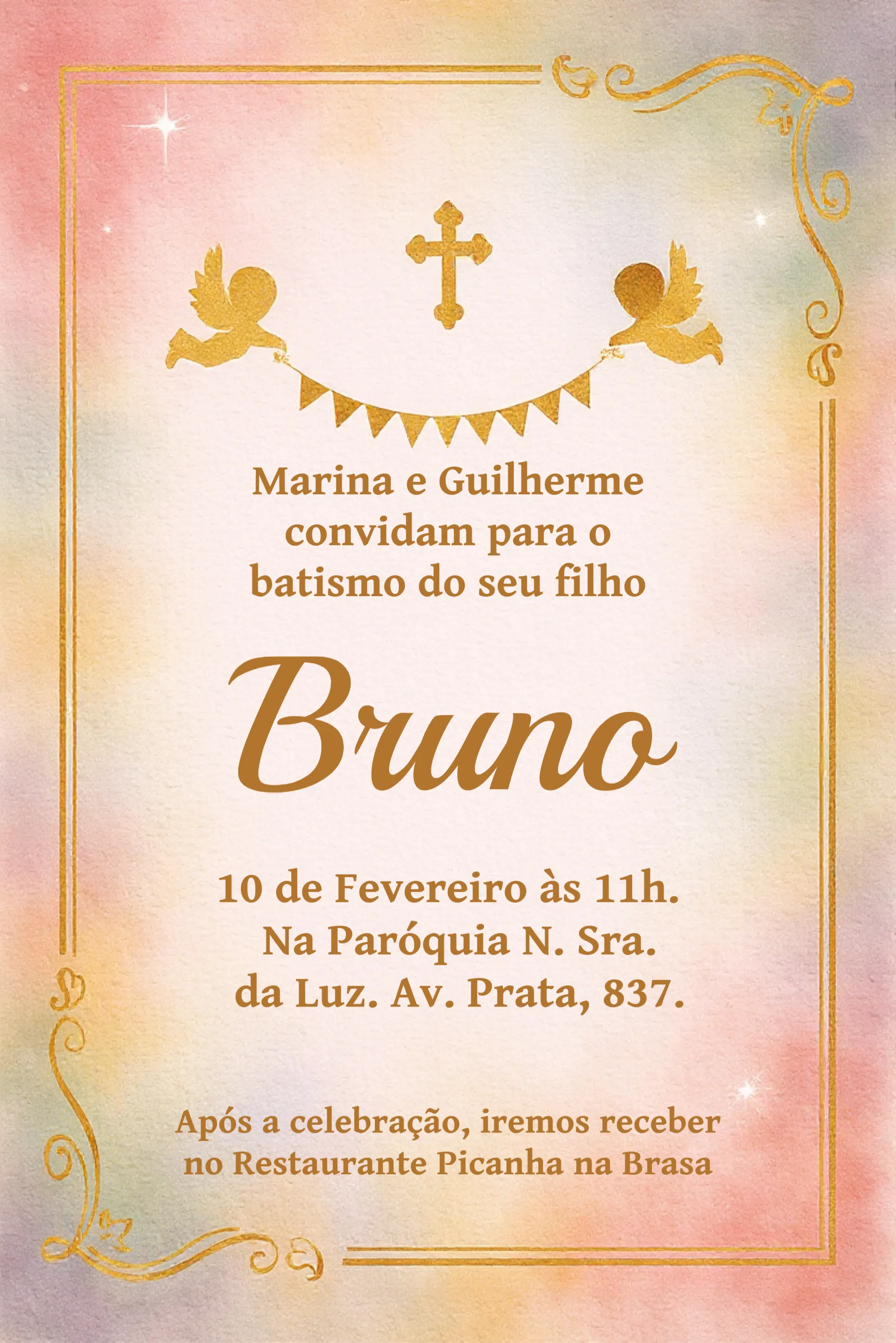 Batizado Branze
