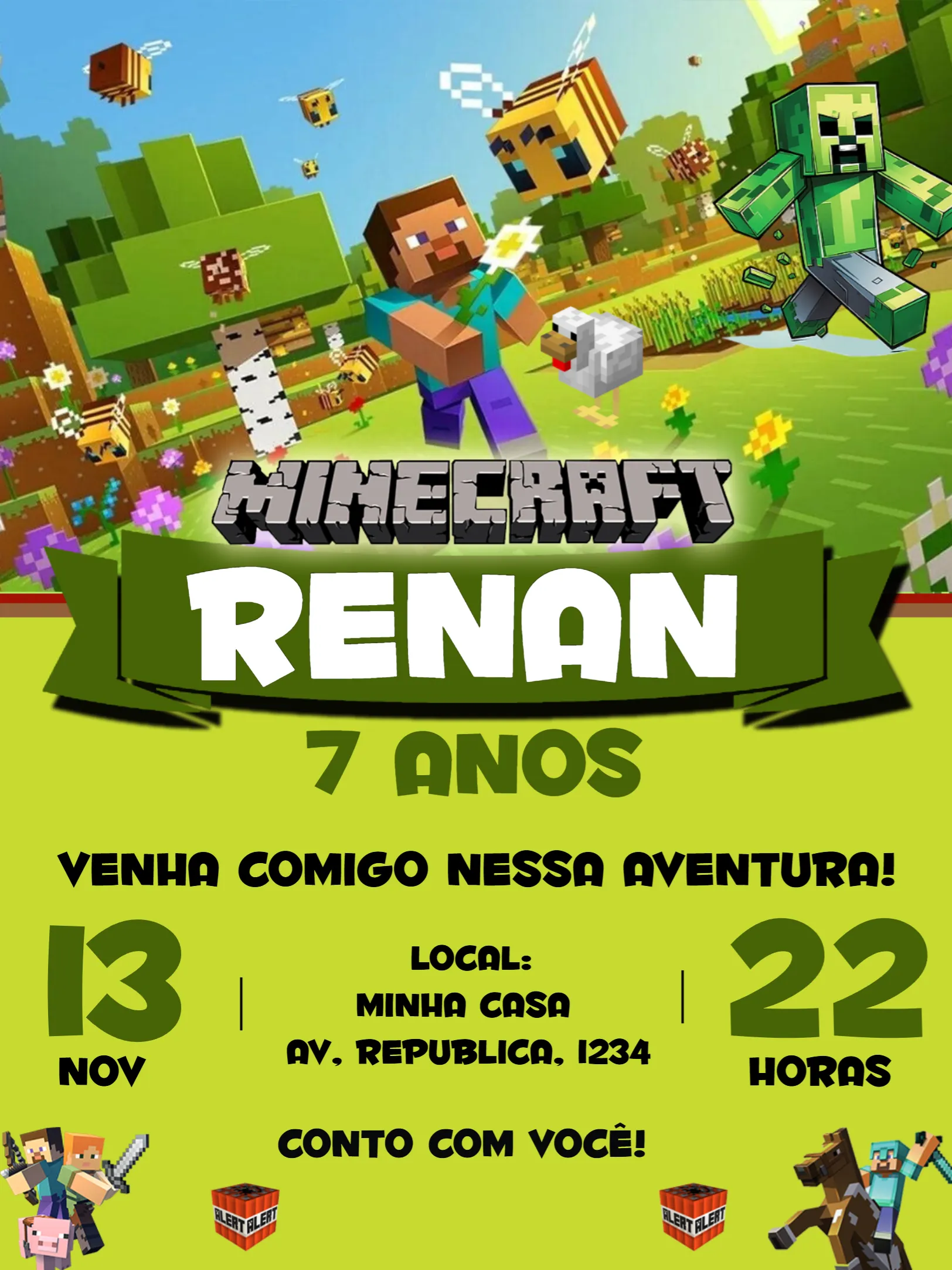 Minecraft Preto