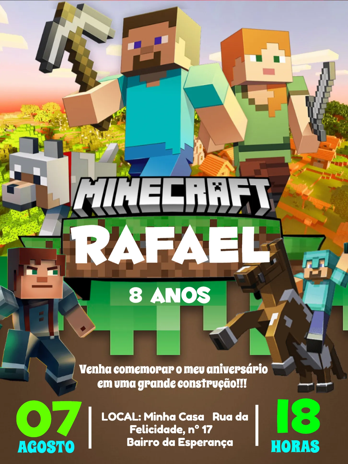 Minecraft Verde