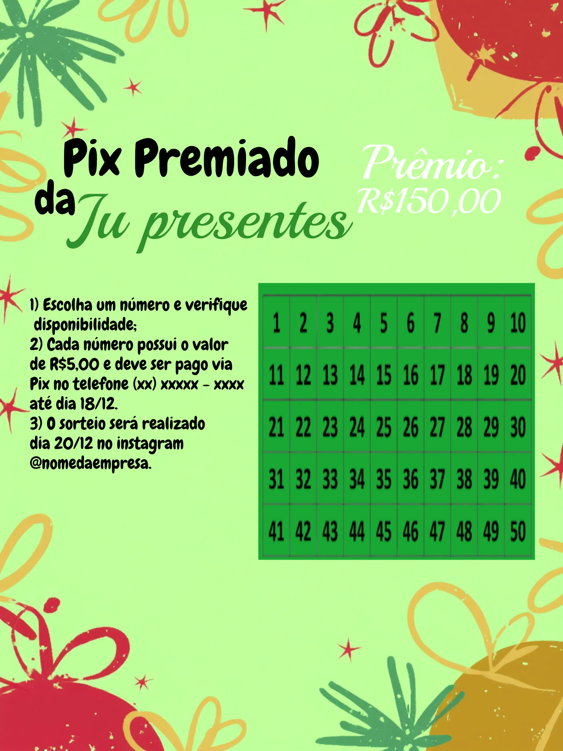 Invite Pix Awarded Christmas Art editable and customizable