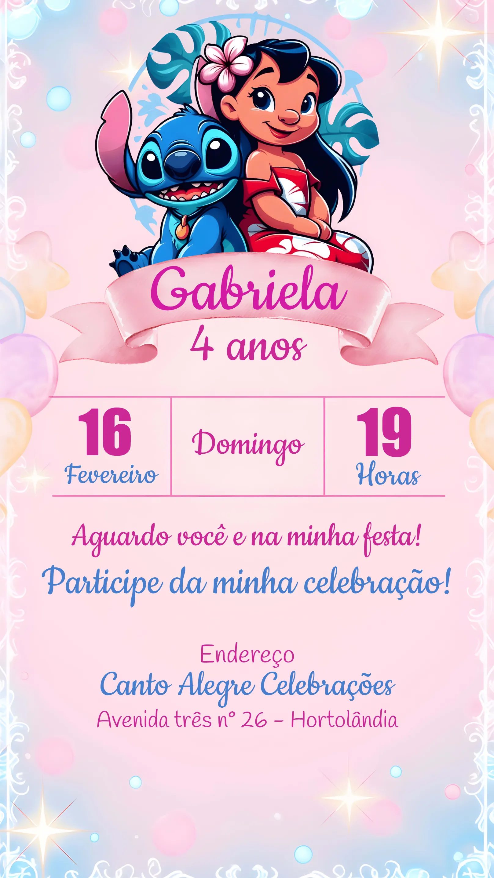 Stitch Colorido