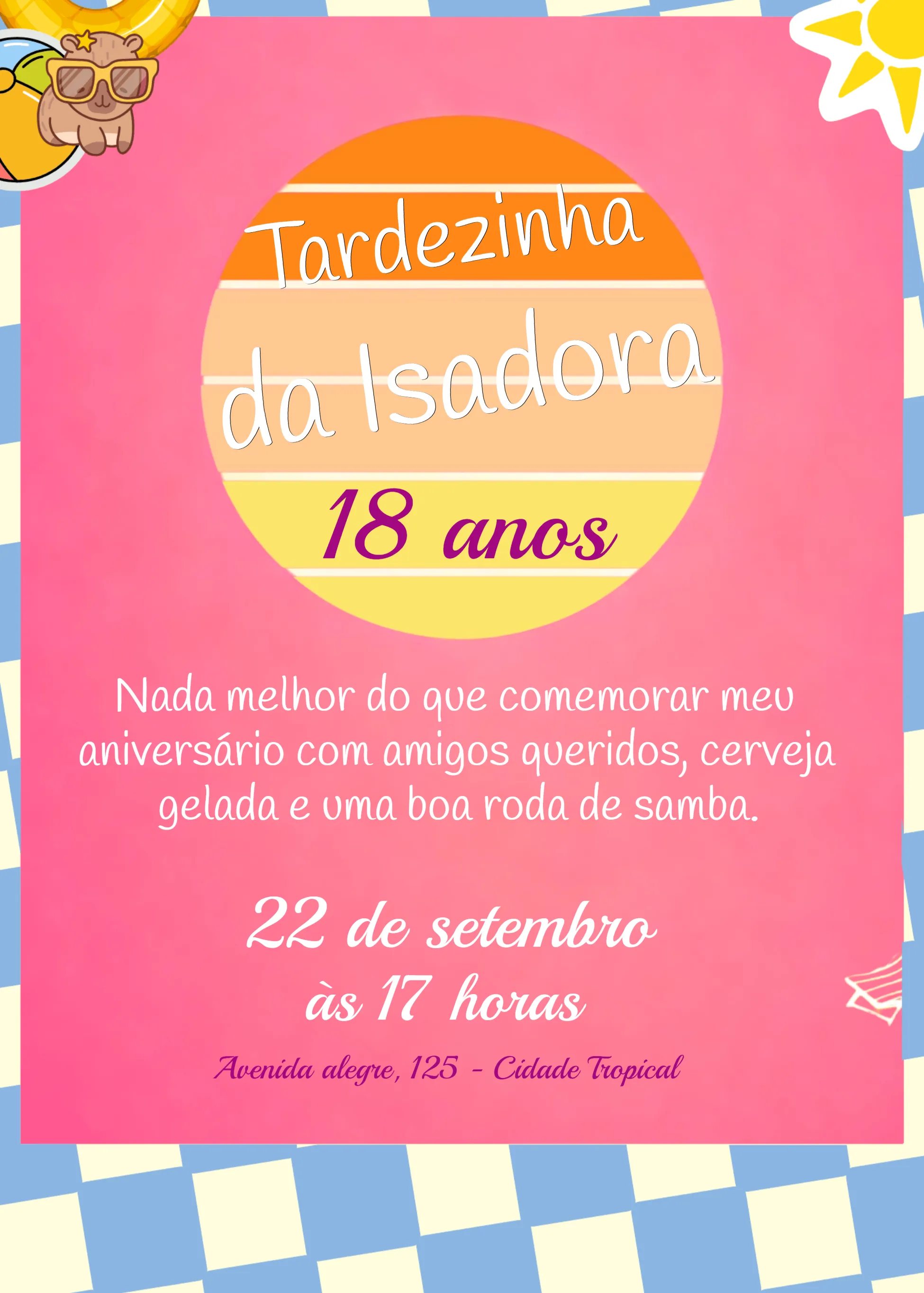 Tardezinha Colorido